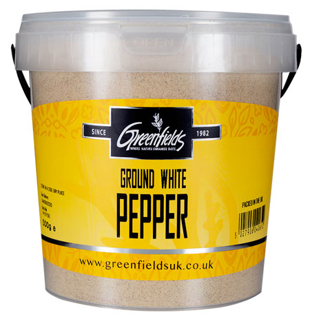 Greenfields ground white pepper 500g