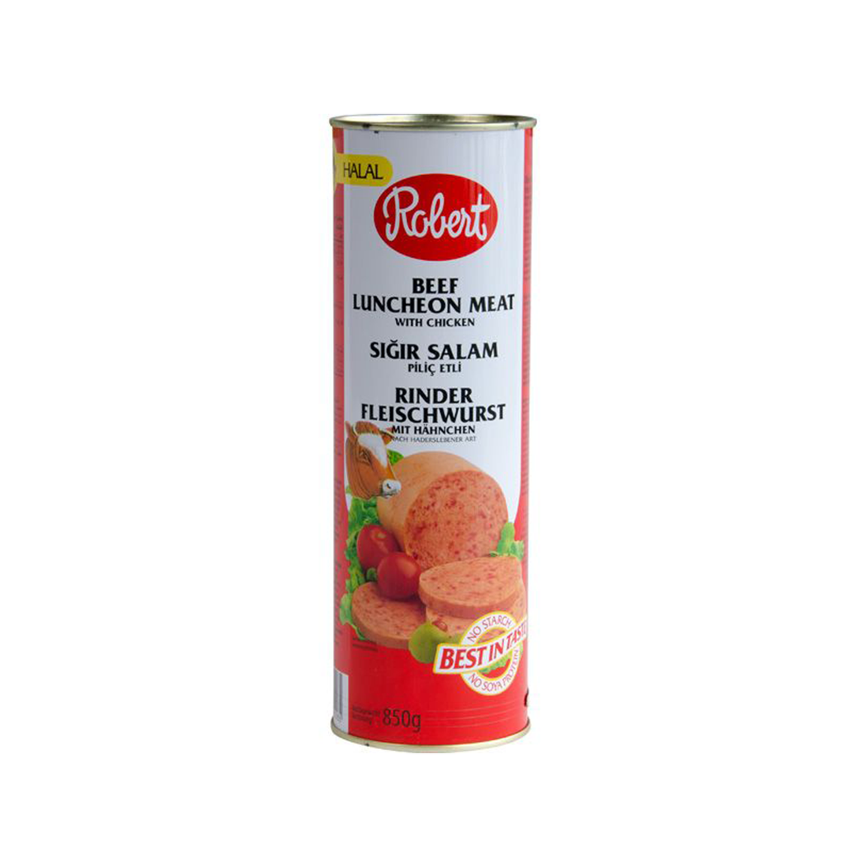 Robert Beef Luncheon Meat With Chicken Halal 850G