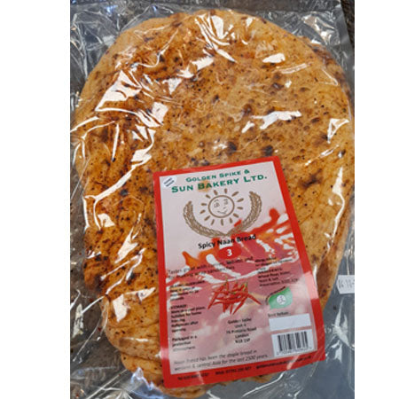 Golden Spike & Sun Bakery Spicy Naan Bread