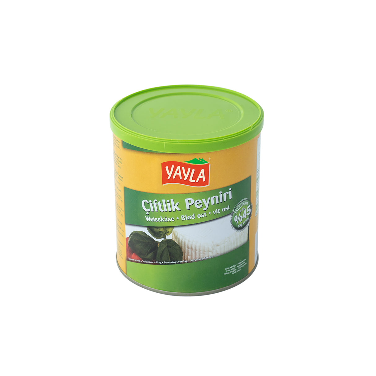Yayla Weisskase In Salzlake 45% 400g