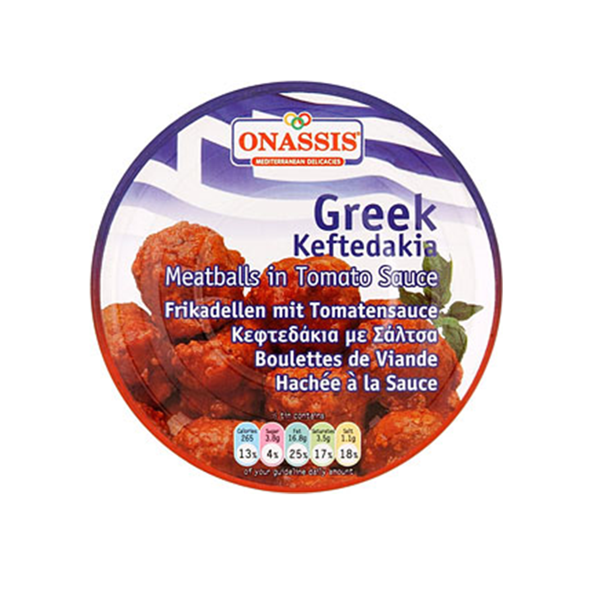 Onassis Meatballs In Tomato Sauce 280g
