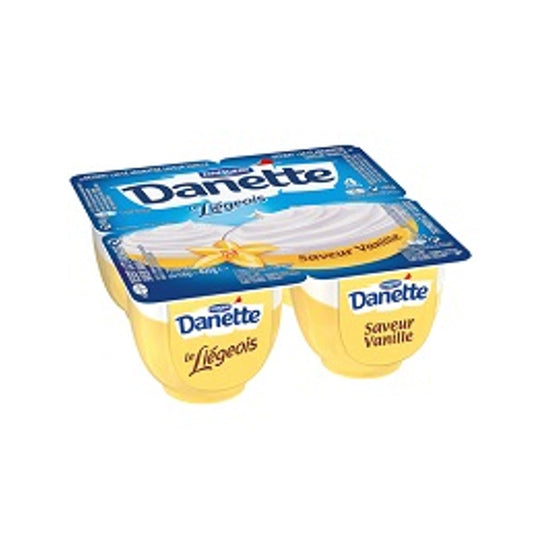 Danette Saveur Vanilla 4X125g