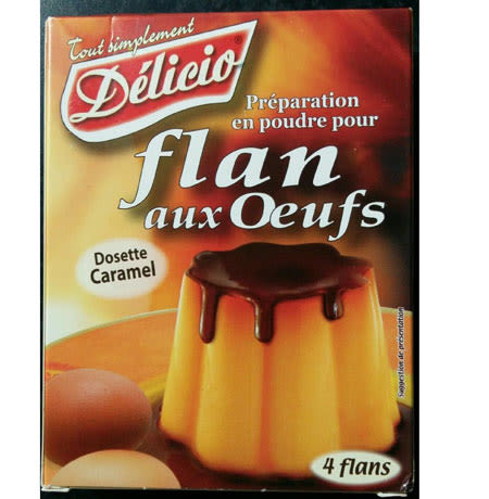 Delicio Flan Dosette Caramel With Eggs 97g