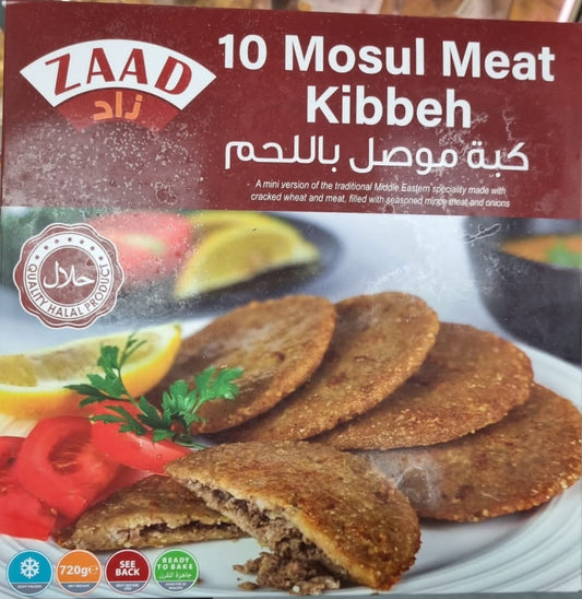 Zaad 10 Mosul Meat Kibbeh 720g