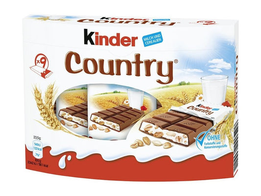 Kinder Country 23g X9
