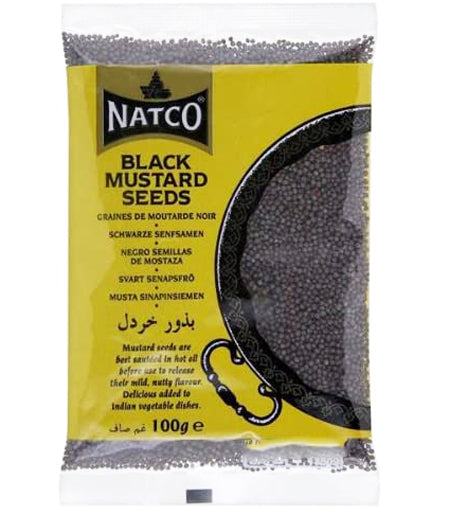 Natco Black Mustard Seeds 100G