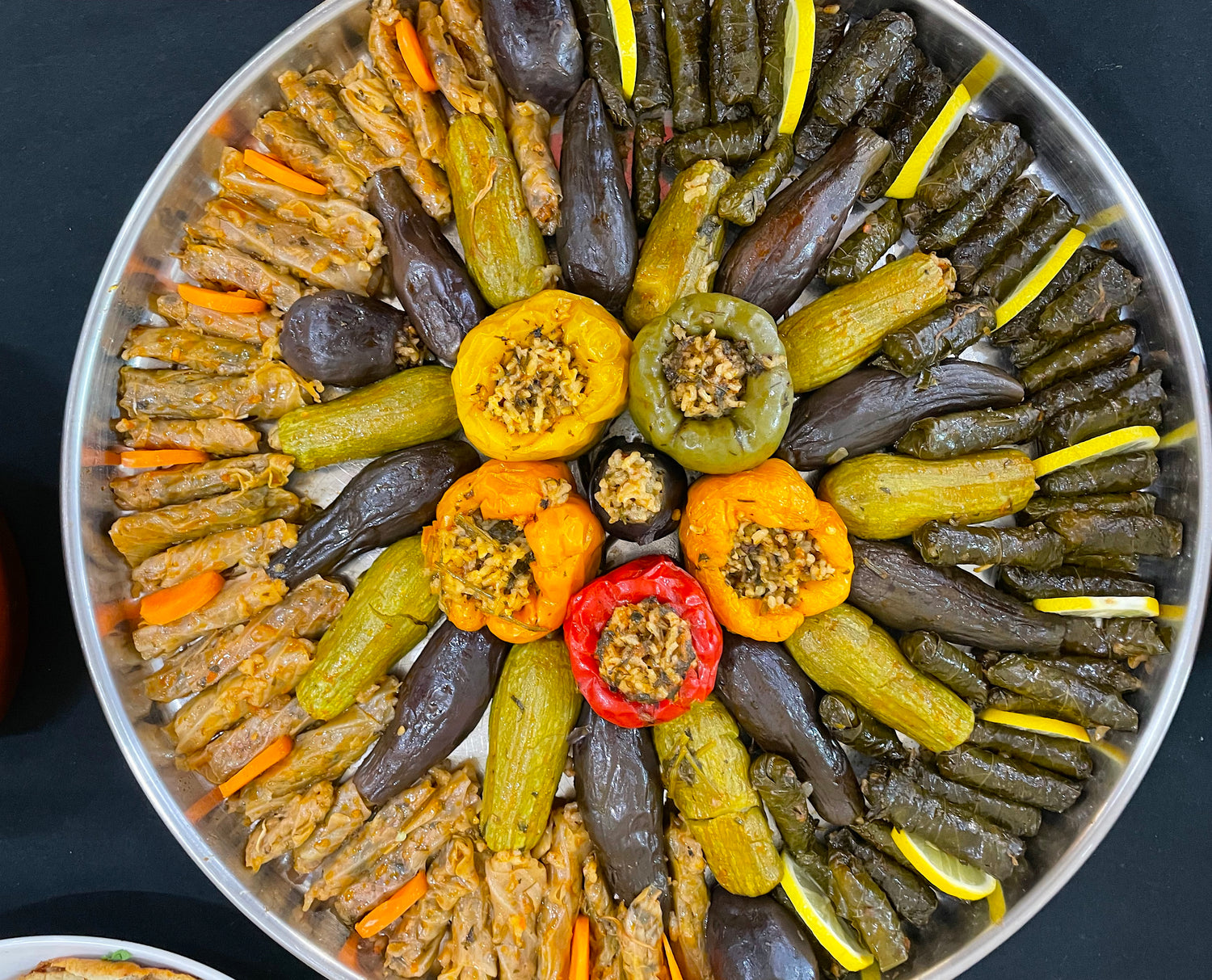 Mama Nevin Mix Stuffed (Peppers-Zucchini -Aubergine) Fresh Not Cooked 1kg