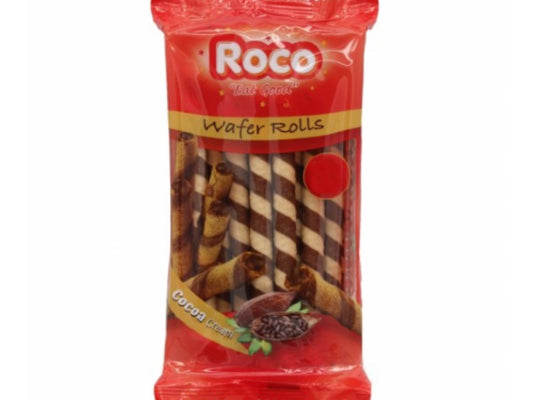 Roco Wafer Rolls Cocoa 250g