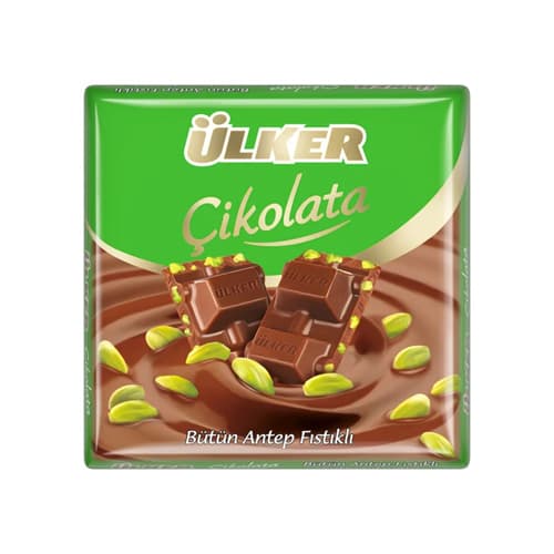 Ulker Chocolate With Pistachio 65g