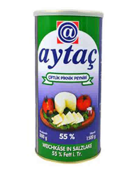 Aytac Ciftlik Piknik Peyniri 55% 800G