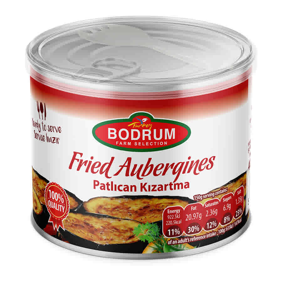 Bodrum Fried Aubergines 400G