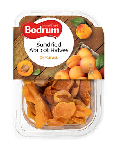 Bodrum Sundried Apricot Halves 200G