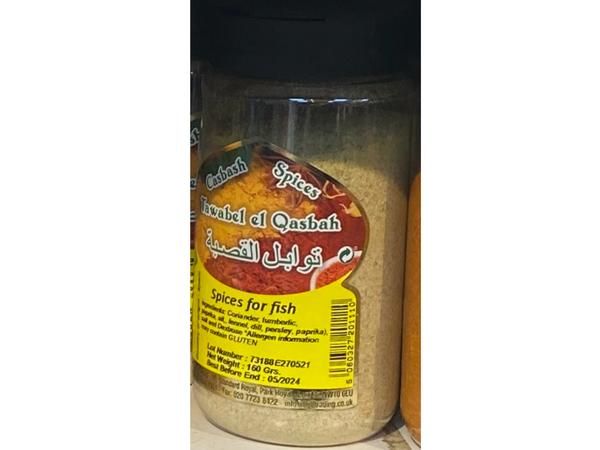 Casbash Spices For Fish 160g