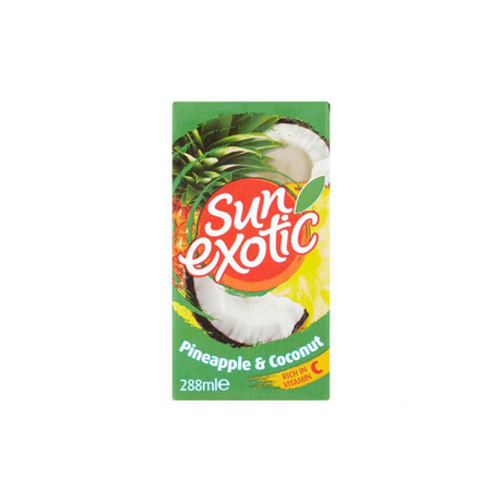 Sun exotic pineapple & coconut juice 288ml