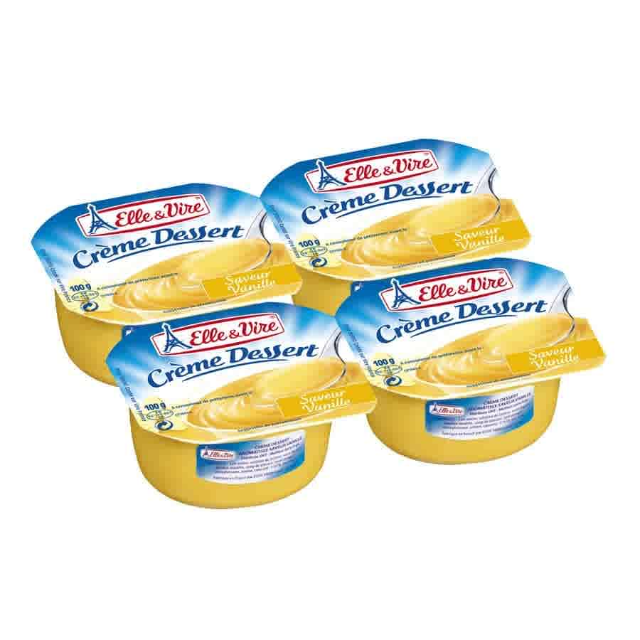 Elle & Vire Creme Vanilla 4Pcs