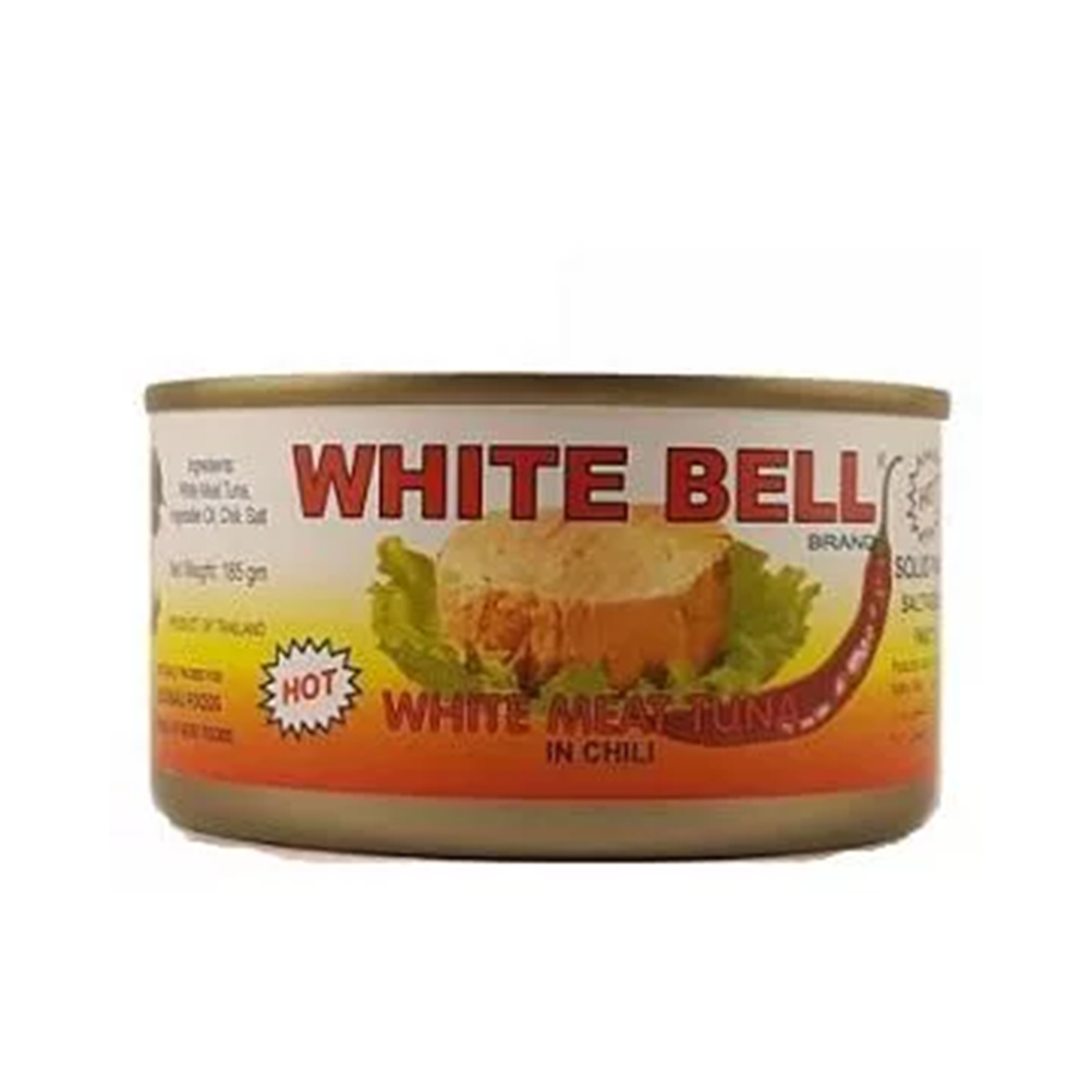 Super White White Tuna Meat With Chili 185g