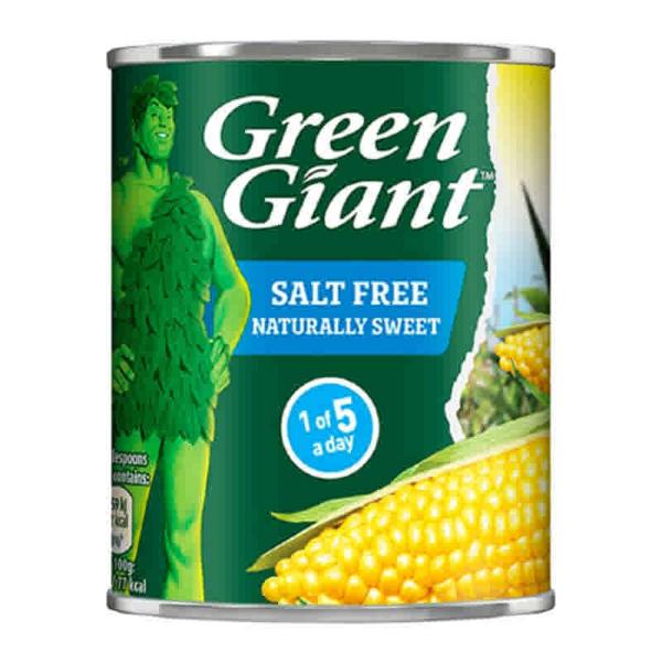 Green Giant Salt Free Sweet Corn 198G