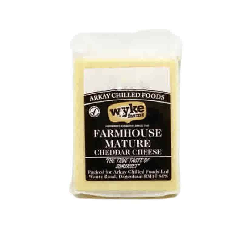 Arkay Wyke Farms Farmhouse Mature Cheddar Cheese 180G