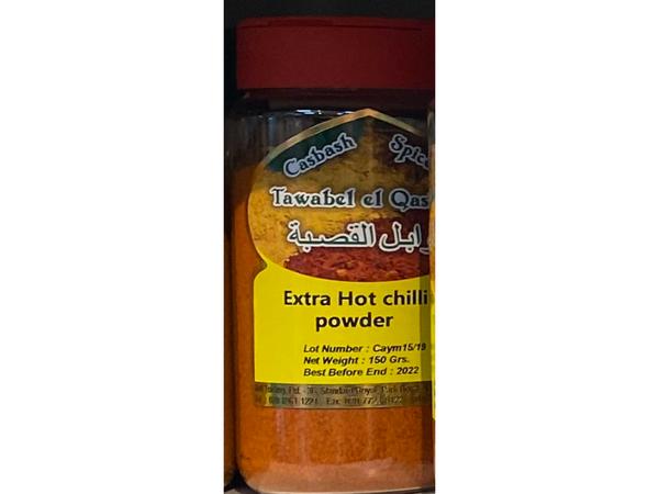 Casbash Spices Extra Hot Chilli Powder 150g