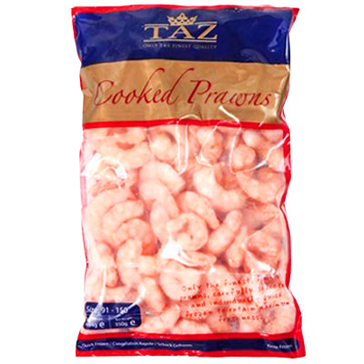 Taz cooked prawns 350g