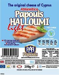 Papouis Halloumi light 225g
