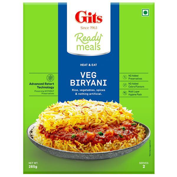 Gits veg biryani 265g