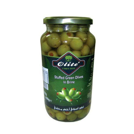 Olite stuffed green olives 550g