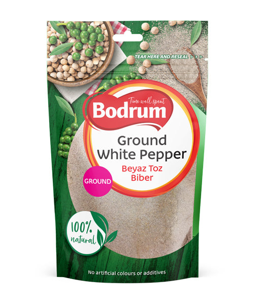 Bodrum Ground White Pepper 100g