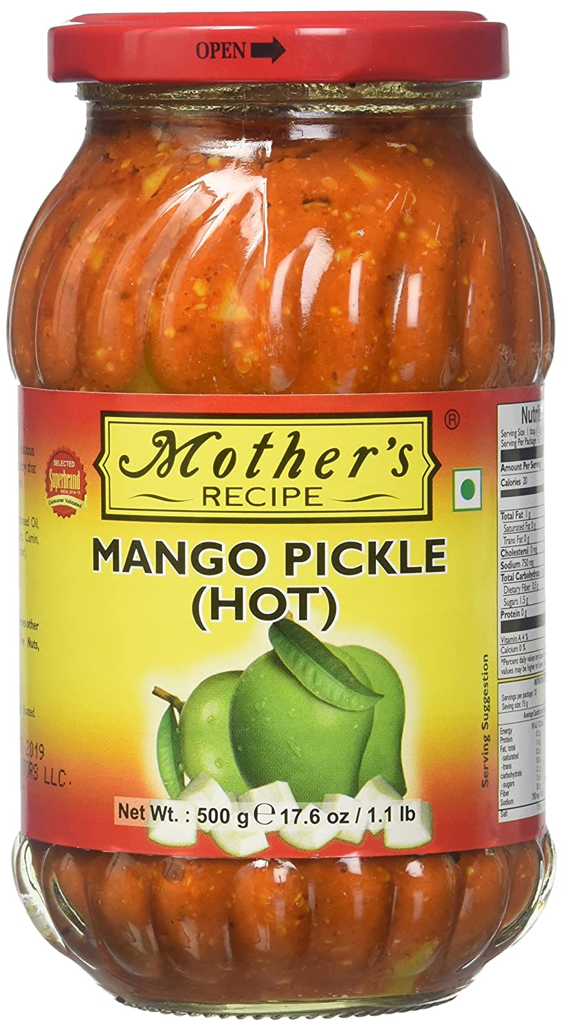 Mother's Recipe Mango Pickle (Hot) 500g