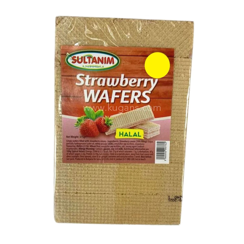 Sultanim Strawberry Wafers 375g