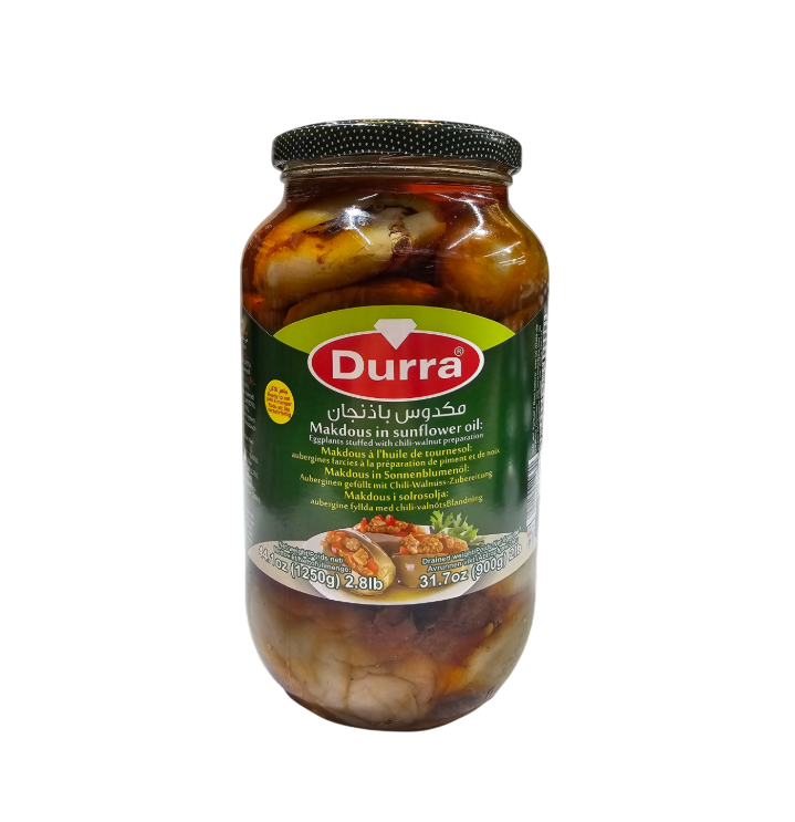 Durra Makdous in Sunflower Oil 1250g
