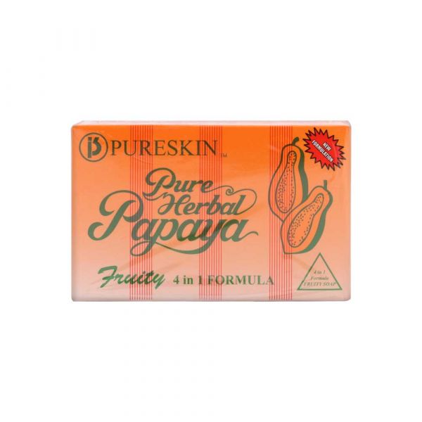 Pureskin Pure Herbal Papaya Soap 135g