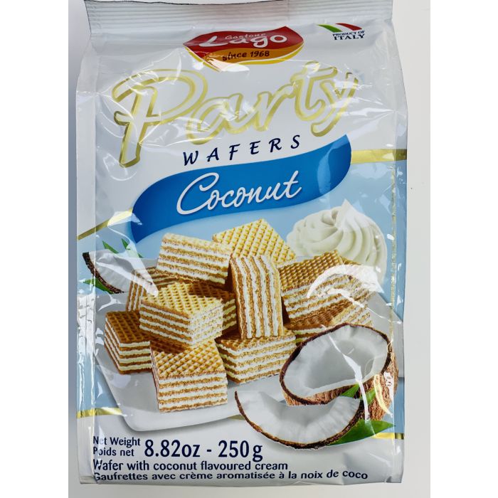 Gastone Lago Coconut Wafers 250g