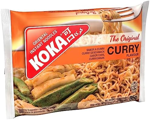 Koka curry noodles 85g