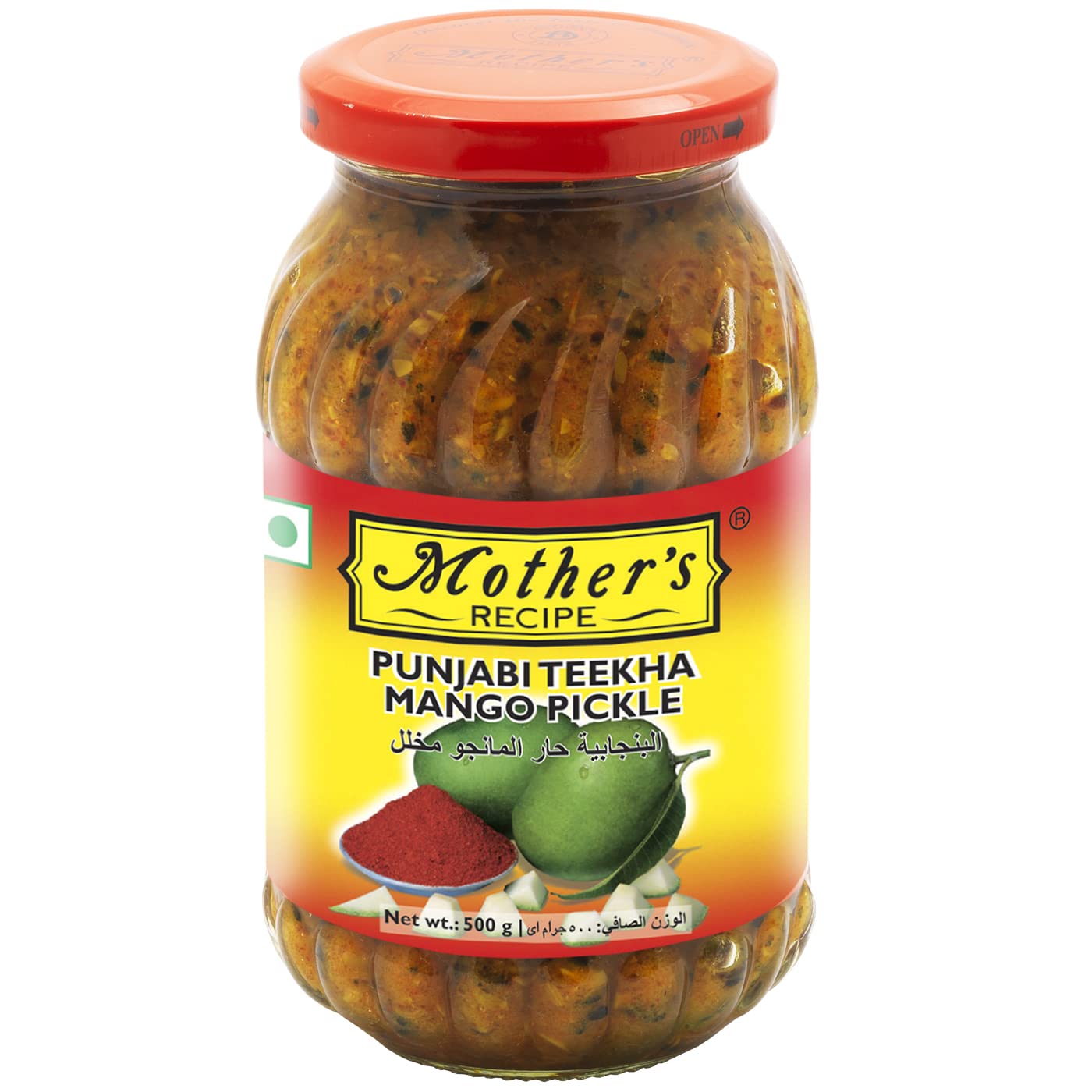 Mother's Recipe Punjabi Teekha Mango Pickle 500g