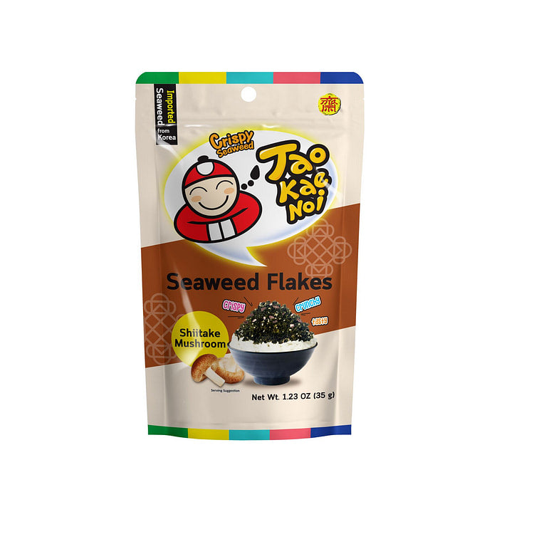 TAO KAE NOI Seaweed Flakes (Furikake) Shitake Mushroom Flavour 35g