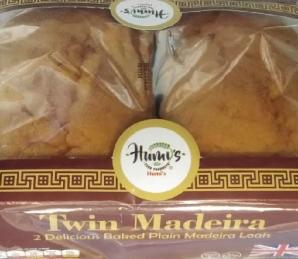 Humi's twin plain madeira cake 2pc