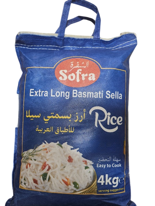Sofra Extra Long Basmati Sella 4kg