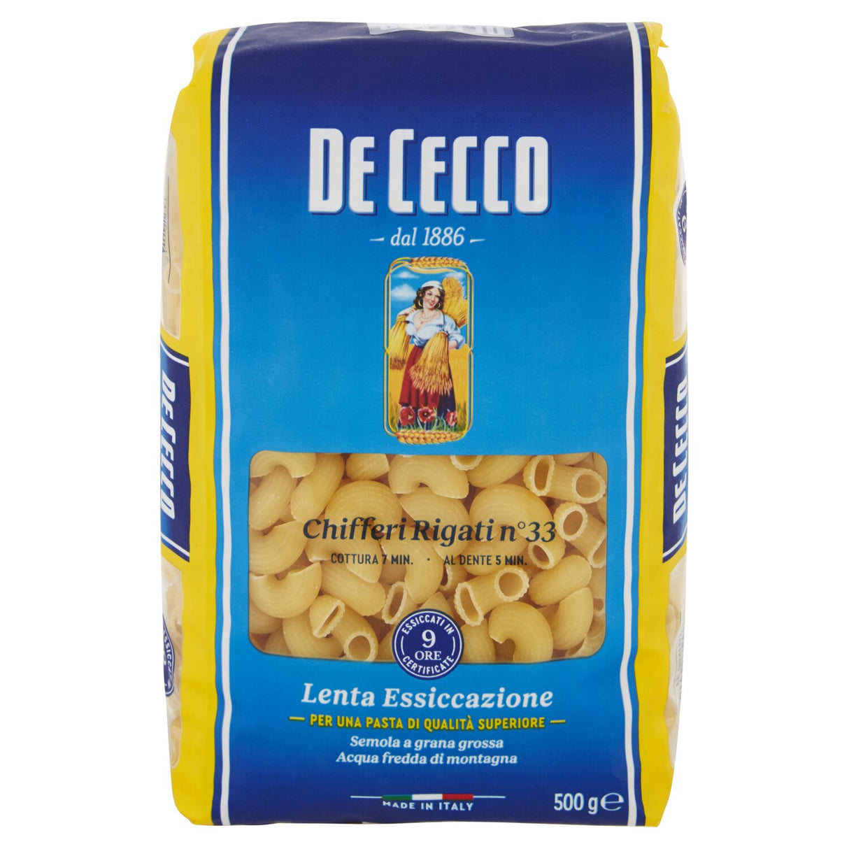 De Cecco chifferi rigati n33 500g