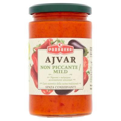 Podravka Ajvar Non piccante mild 690g