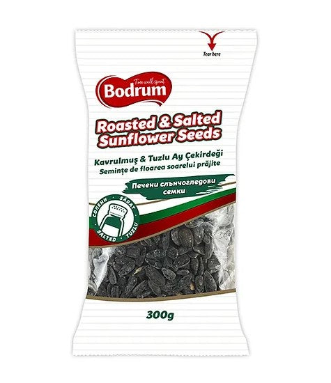 Bodrum Roasted Salted Sunflower Seeds 300g