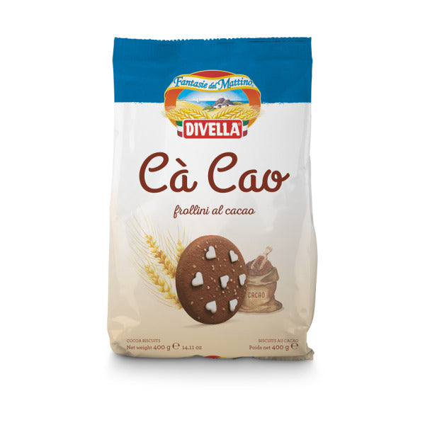 Divella Cacao Biscotti Al Cacao 350g