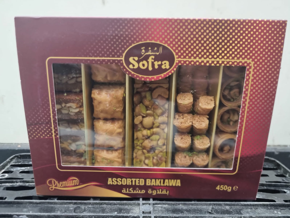Sofra assorted baklawa 450g