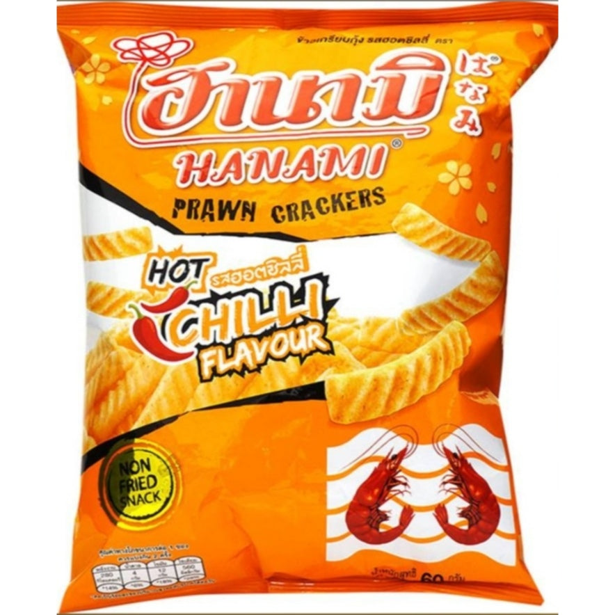 HANANI HOT CHILLI PRAWN CRACKERS 60g