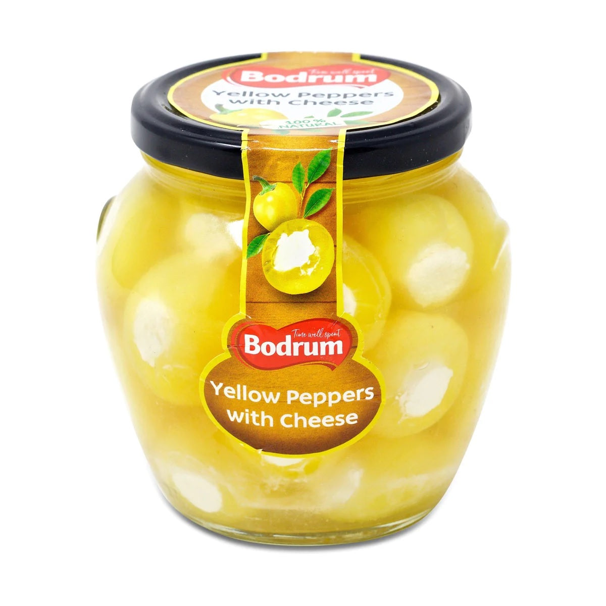 Bodrum Yellow Peppers with Cheese 520g