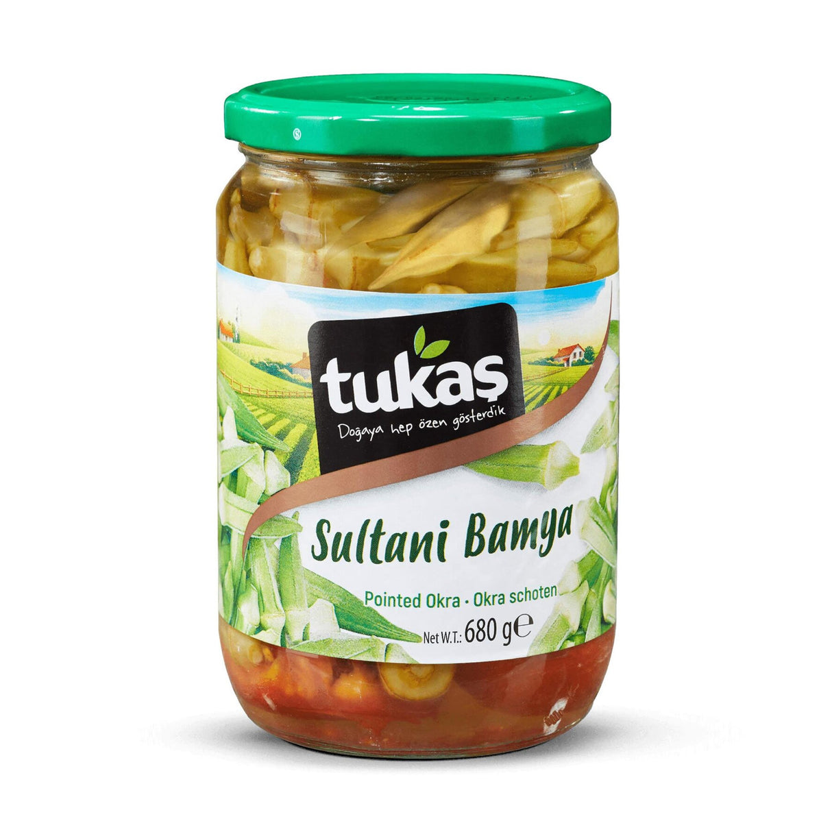 Tukas Sultani Bamya Pointed Okra 680g