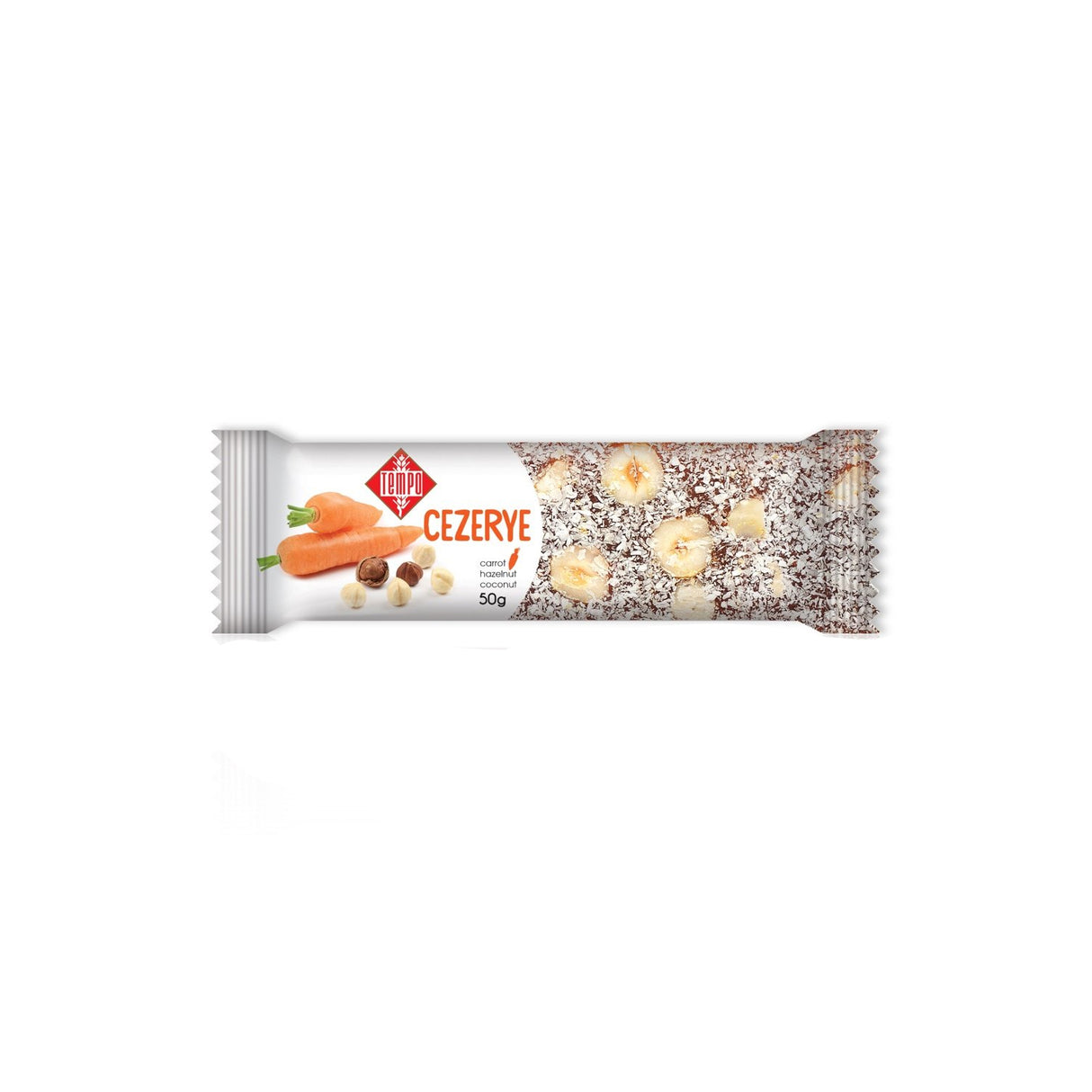 Tempo Cezerye Carrot Hazelnut Coconut 50g