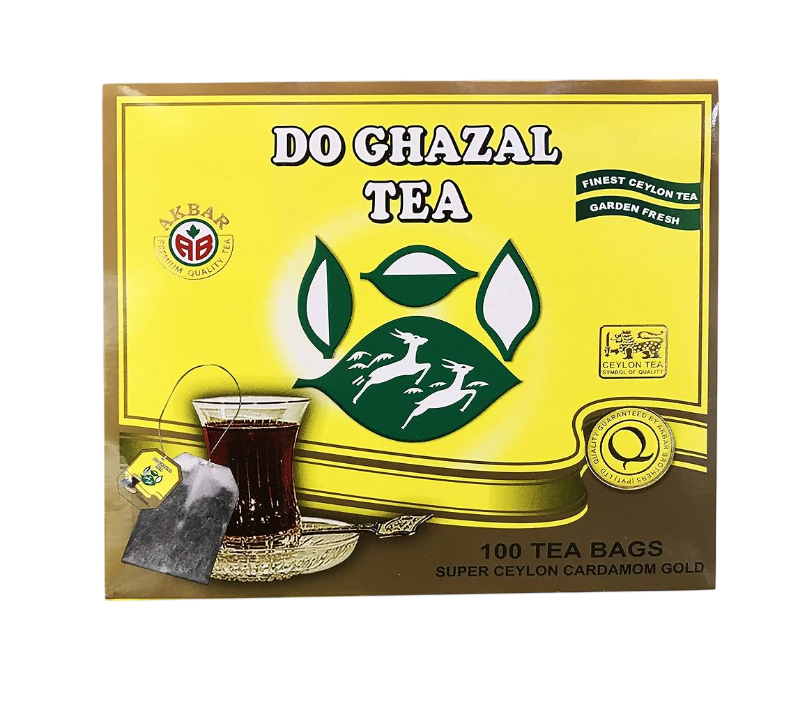 Do Ghazal Super Ceylon Tea with Cardamom 100 Bags