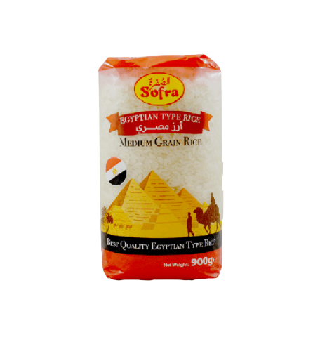 Sofra Egyptian Medium Grain Rice 900g