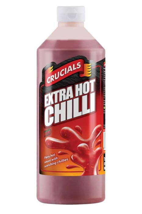 Crucials Extra Hot Chilli Sauce 1L